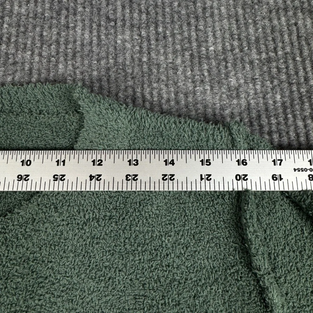 Softies Womens XL Lounge 2 Pc SET Green Marshmallow Plush Top & Pants Pajamas